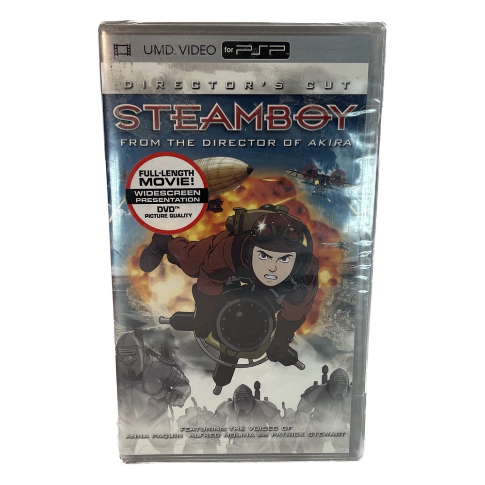 (1) TRIUMPH FILMS 11579 NIP
STEAMBOY RATED PG-13 | PSP VIDEO
